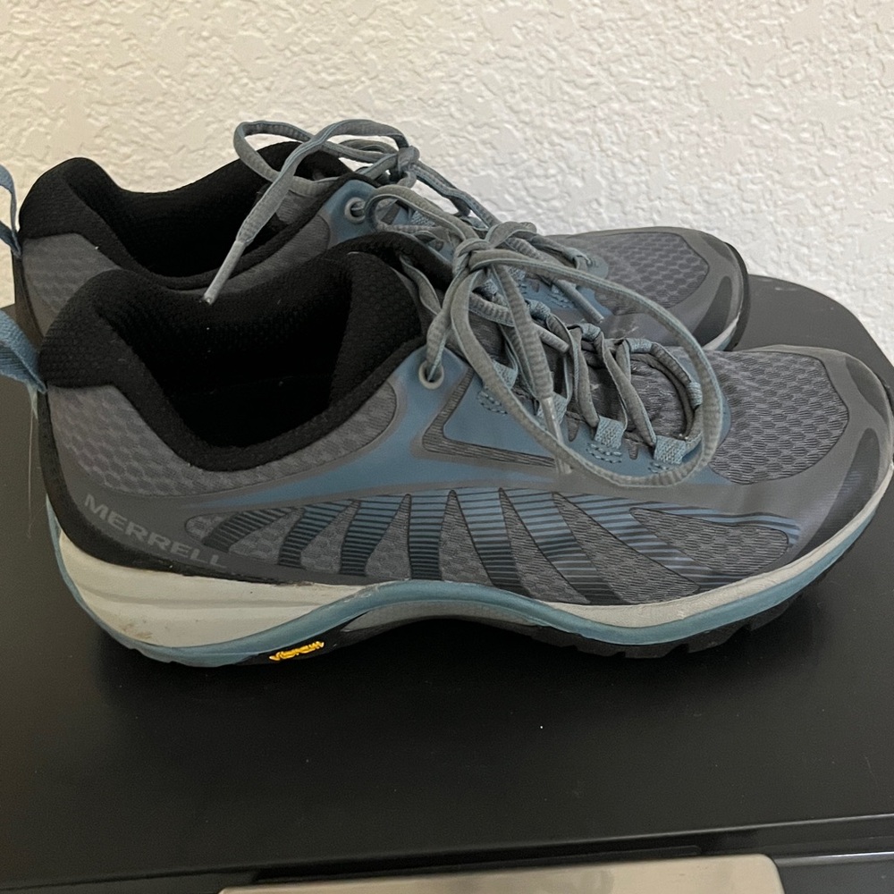 Merrell Black and Gray Women's Shoes